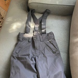 Kids North face Bib snow pants ez grow opened XS